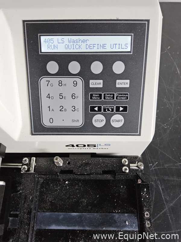 BioTek Instruments 405LS Microplate Washer-For Storage