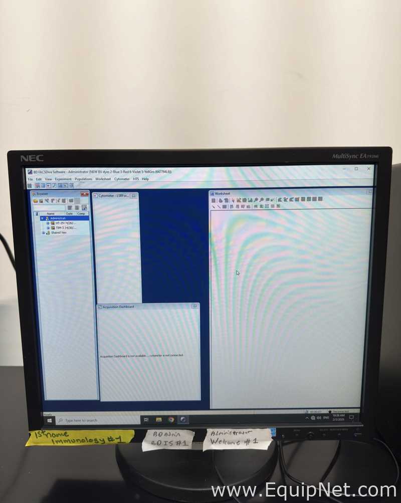 Analisador Becton Dickinson BD LSR Fortessa