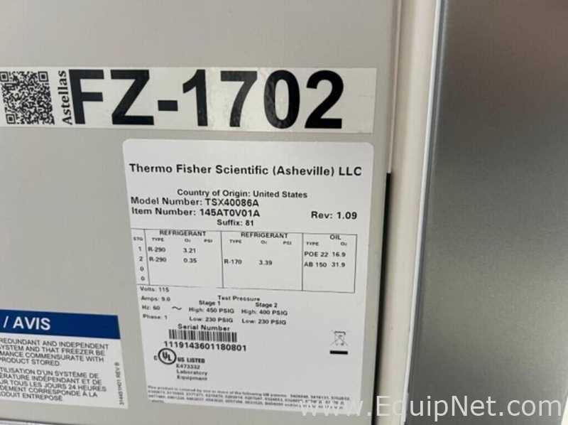 Congelador Thermo Fisher Scientific TSX40086A