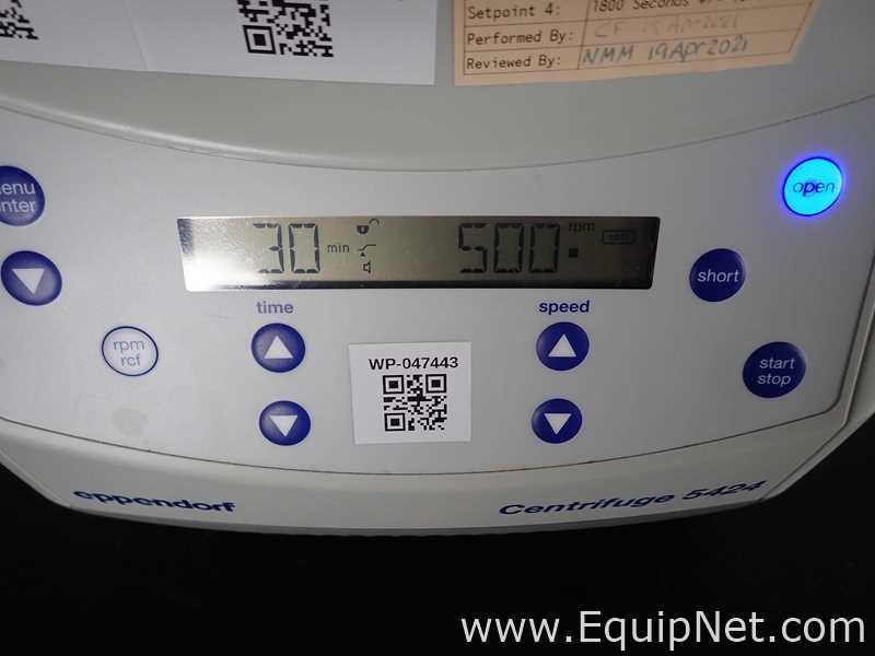 Eppendorf 5424 Laboratory Centrifuge
