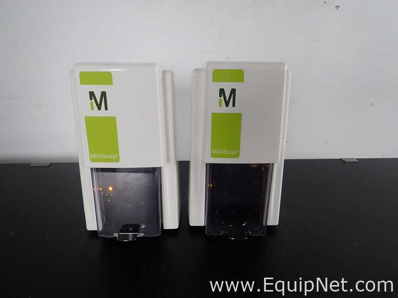 lote de  2 Equipamento para Caracterização Microbiana Millipore MilliSnap