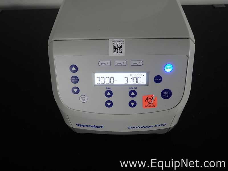 Centrífuga para laboratorio Eppendorf 5420