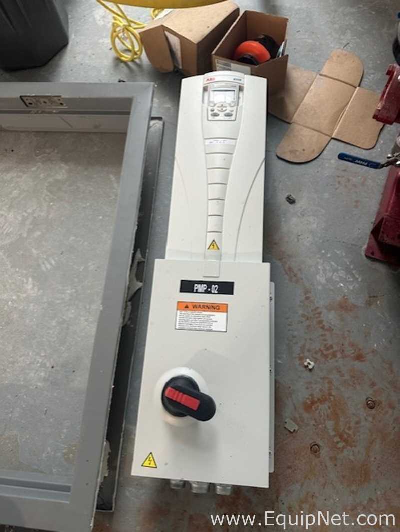 Lot of 2 ABB Group HVAC Variable Frequency Drives