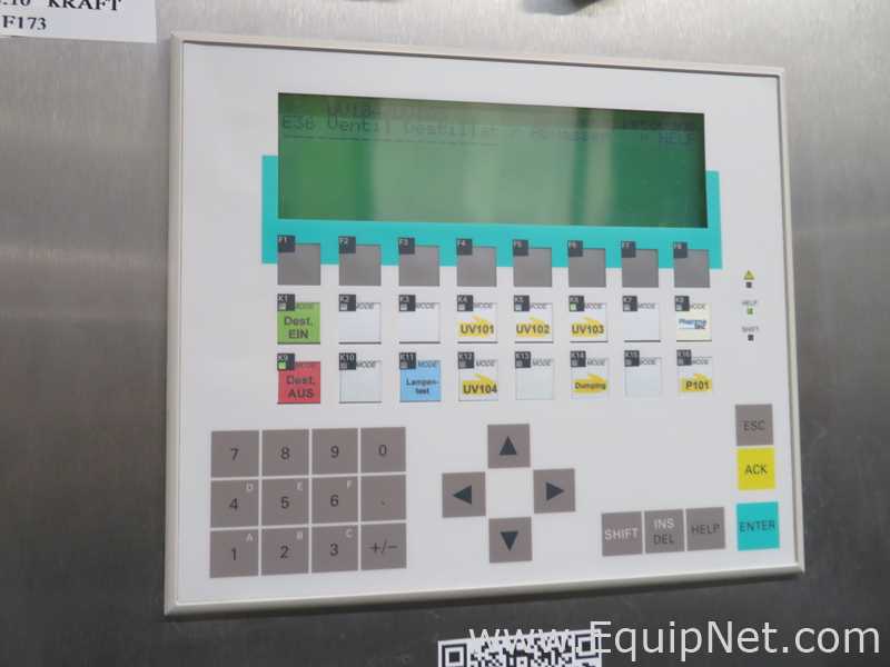 Sistema de Purificación y Destilación de Agua PHARMA tec 500-S6V