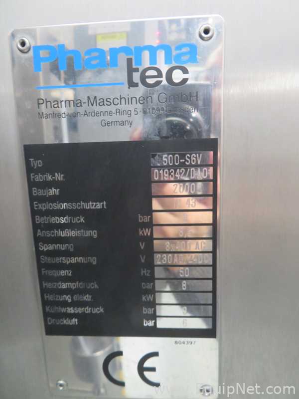 Sistema de Purificación y Destilación de Agua PHARMA tec 500-S6V