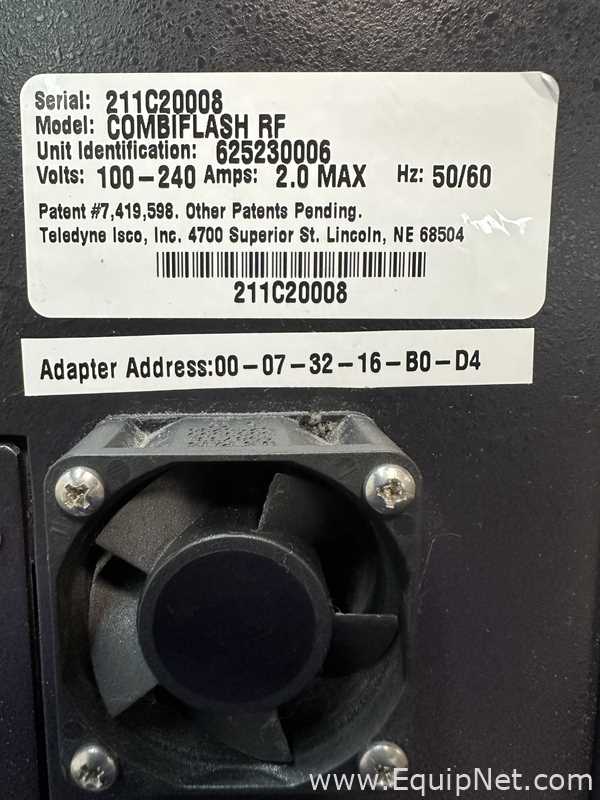 Cromatografía Teledyne Isco CombiFlash RF