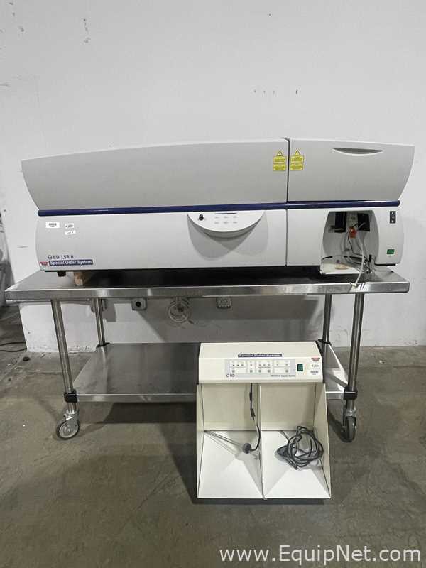BD Biosciences BD LSR II Flow Cytometer  with Facsflow Supply System