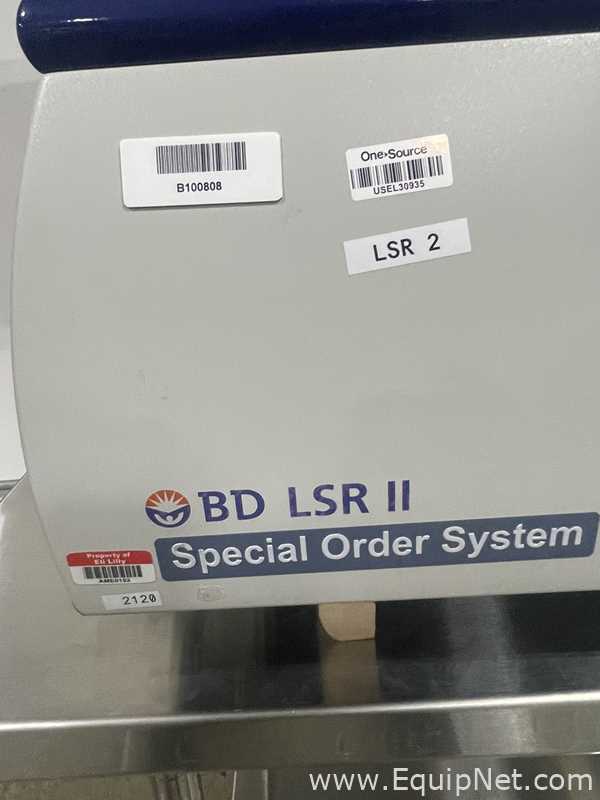 BD Biosciences BD LSR II Flow Cytometer  with Facsflow Supply System
