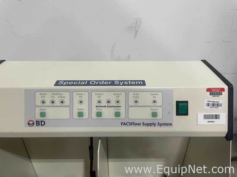 BD Biosciences BD LSR II Flow Cytometer  with Facsflow Supply System