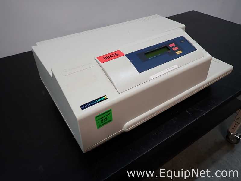 Molecular Devices Spectra Max Gemini EM Microplate Reader