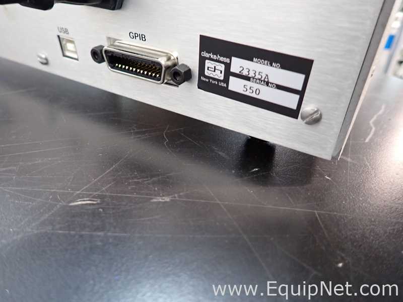 Clarke Hess 2335A Wideband Power Analyzer