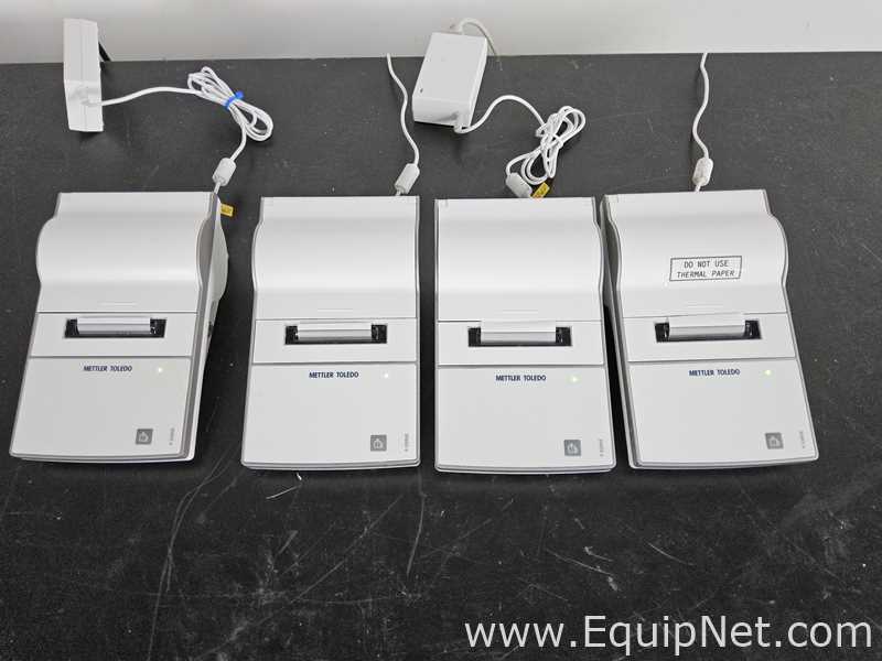 lote de  4 Impressora Mettler Toledo P-52RUE