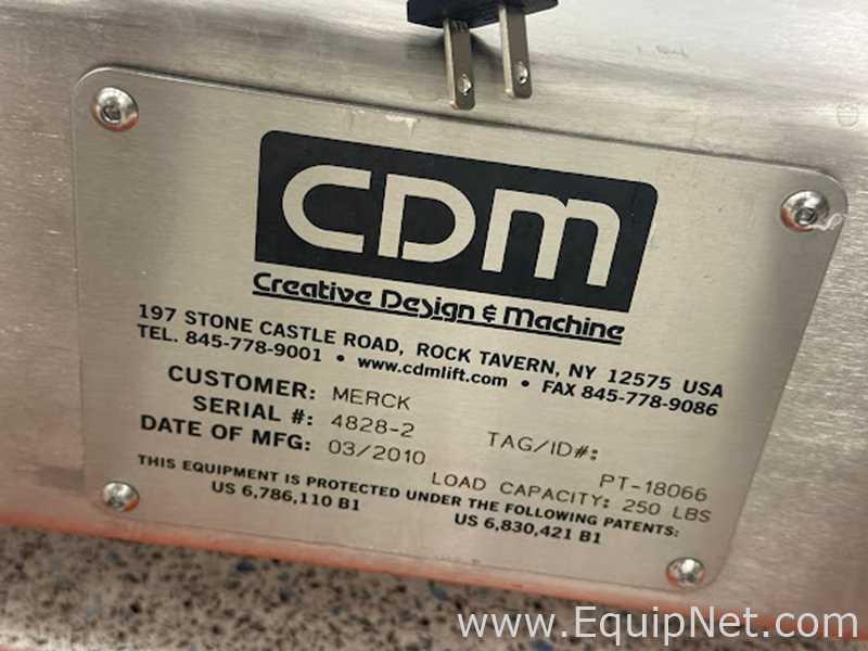 Equipamento de Elevação CDM Custom Design Machinery Inc 