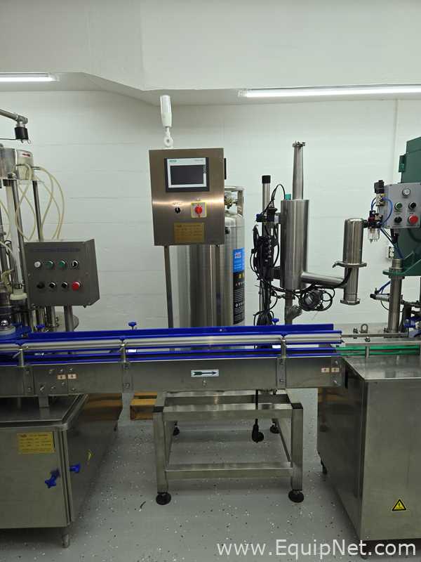 Zhangjiagang City Drink Machinery Co Ltd FY-12 Can Filling Machine Canning Equipment