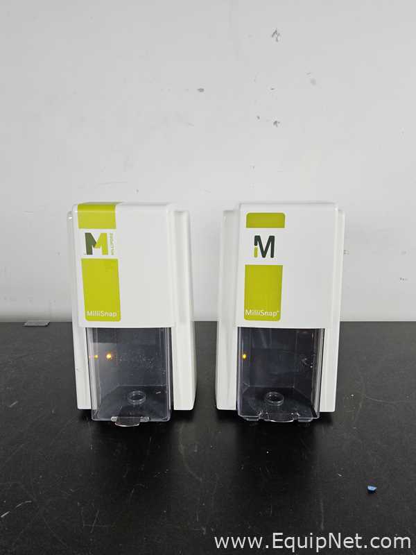 lote de  2 Equipamento para Caracterização Microbiana Millipore MilliSnap