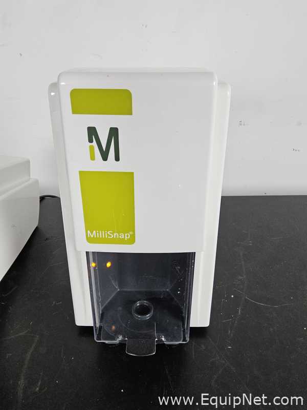 lote de  2 Equipamento para Caracterização Microbiana Millipore MilliSnap