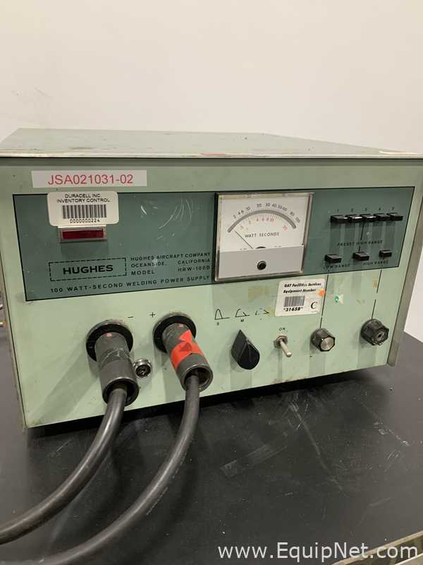 Hughes HRW-100B Welding Power Supply with VTA-61 Head