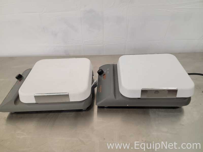 lote de  2 Agitador e Placa de Aquecimento Corning PC-610D
