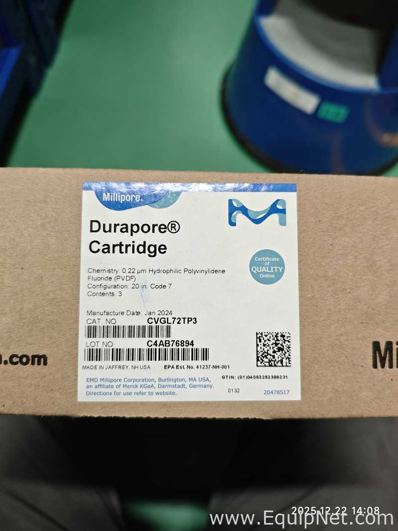 lote de   Filtro de Cartucho/Caixilho para Filtro Merck Chemical Technology Co., Ltd. CVGL75S01