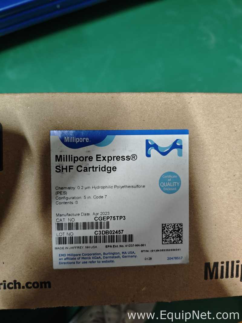 lote de   Filtro de Cartucho/Caixilho para Filtro Merck Chemical Technology Co., Ltd. CVGL75S01
