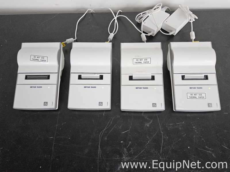 lote de  4 Impressora Mettler Toledo P-52RUE