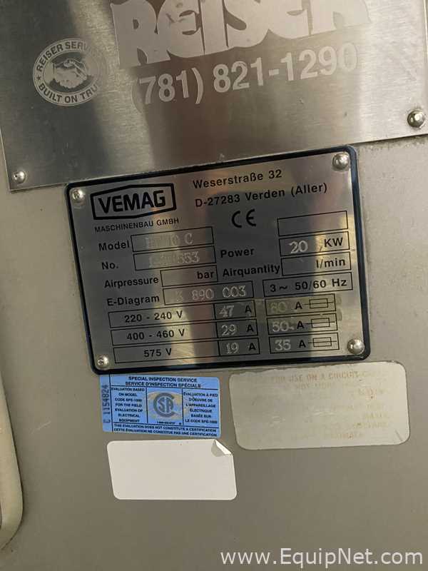 Vemag HP 10 C Double Screw Vacuum Fillers