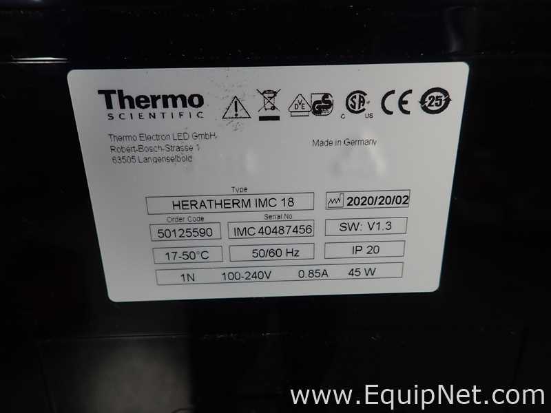 Thermo Fisher Scientific Heratherm IMC 18 Incubator