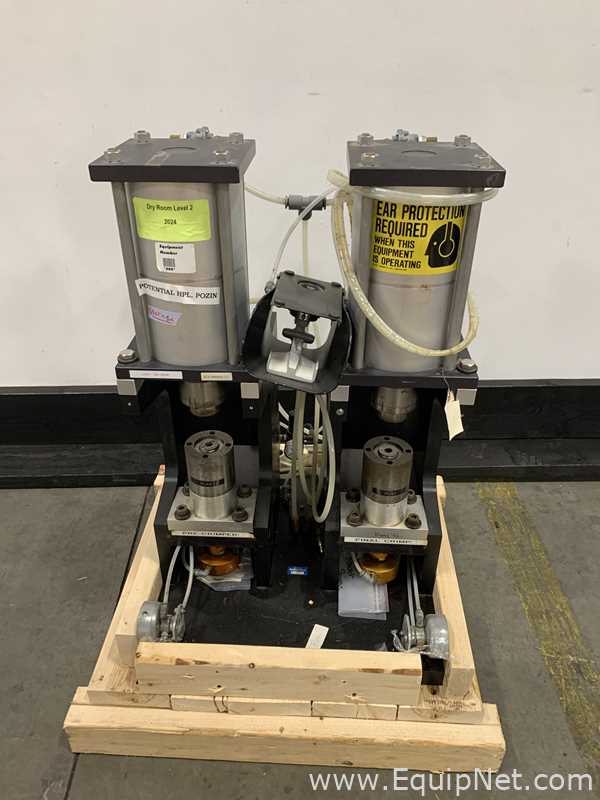 Fabco-Air Dual Station Semi-automatic Pneimatic Press - Crimping Press