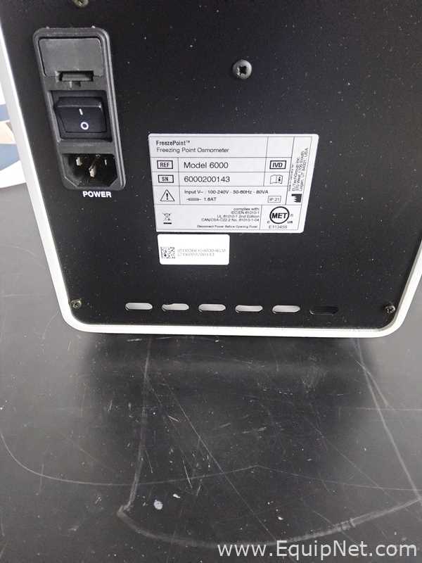 Osmómetro ELITechGroup 6000. Sin usar