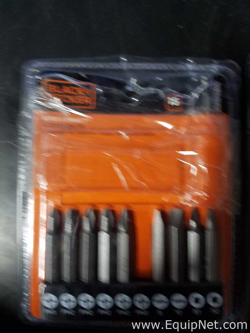 Black and Decker Rechargeable Screwdriver with Miscellaneous Accessories