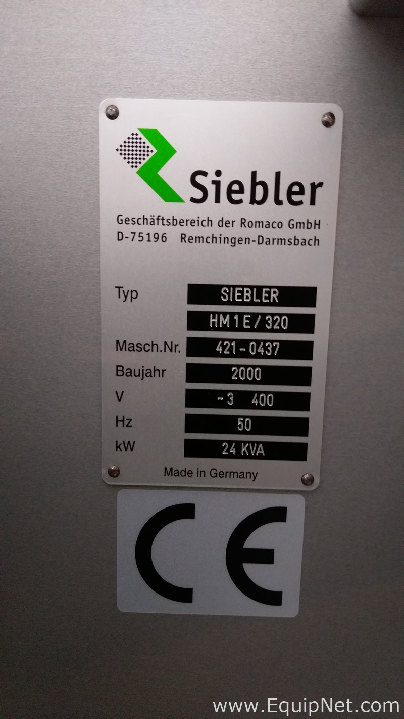 Siebler HM1E320 Packaging Line