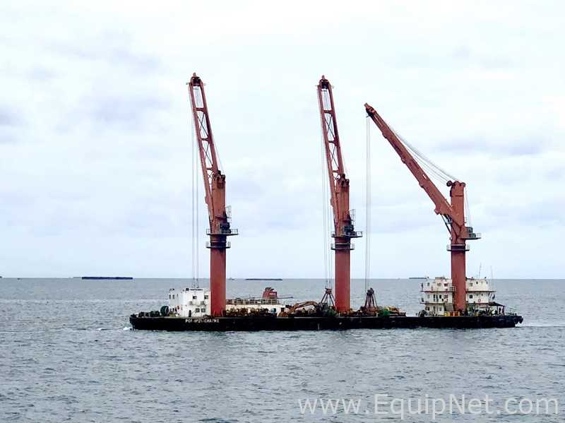 Liebherr Cbg 300 Triple Crane Barge Listing 726843 Liebherr Cbg 300 Triple Crane Barge