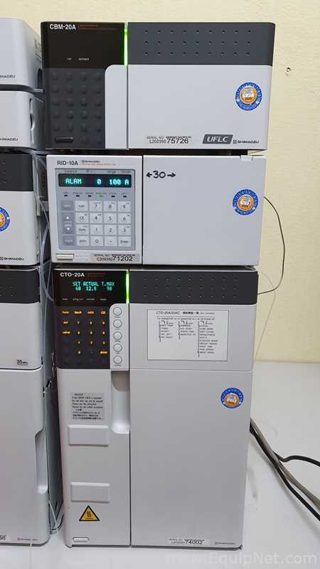 Cromatografía Shimadzu Shimadzu LC20 Prominence HPLC RID + LCsolutions sw and license