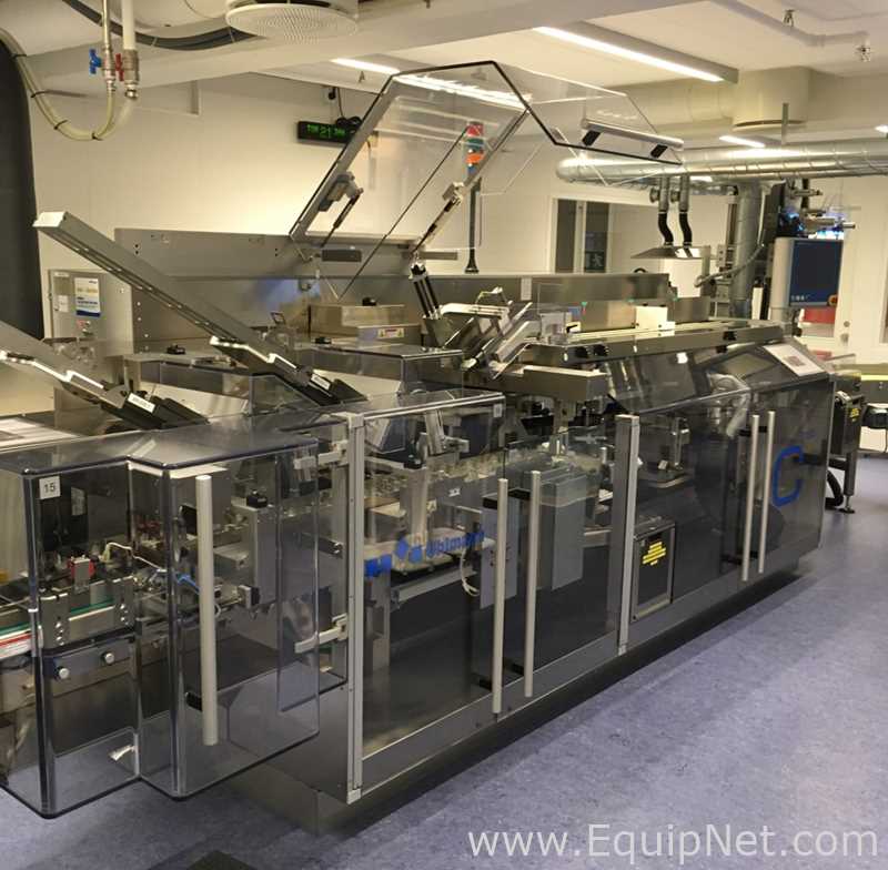 Uhlmann Packaging Systems ESA1025+ B1240+C2155+ XS2 +PEWO PACK + T-4000 Packaging Line