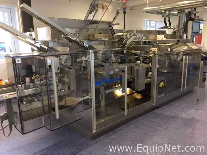 Uhlmann Packaging Systems ESA1025+ B1240+C2155+ XS2 +PEWO PACK + T-4000 Packaging Line