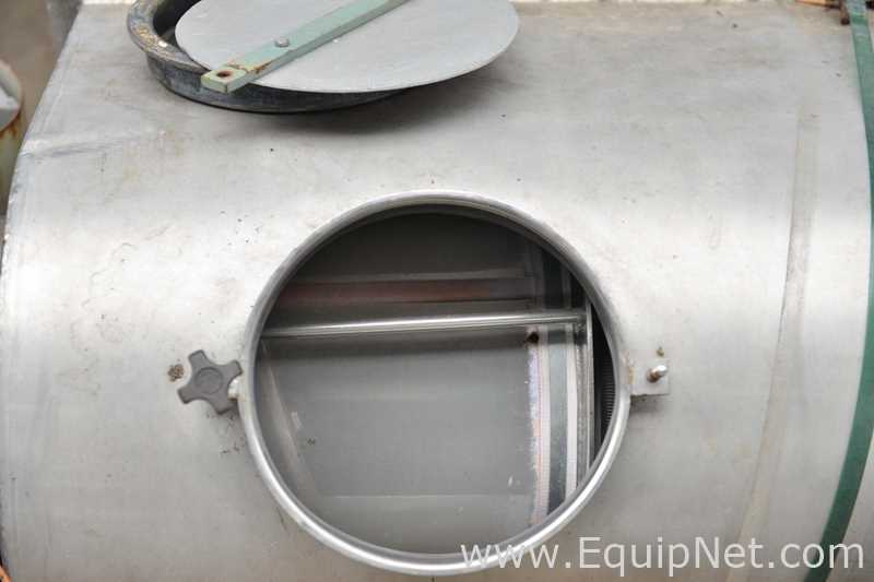 WSM800 Stainless Steel Gerike Rotary Continuous Sieve/Screen with two 300x800 mm Filter Holders