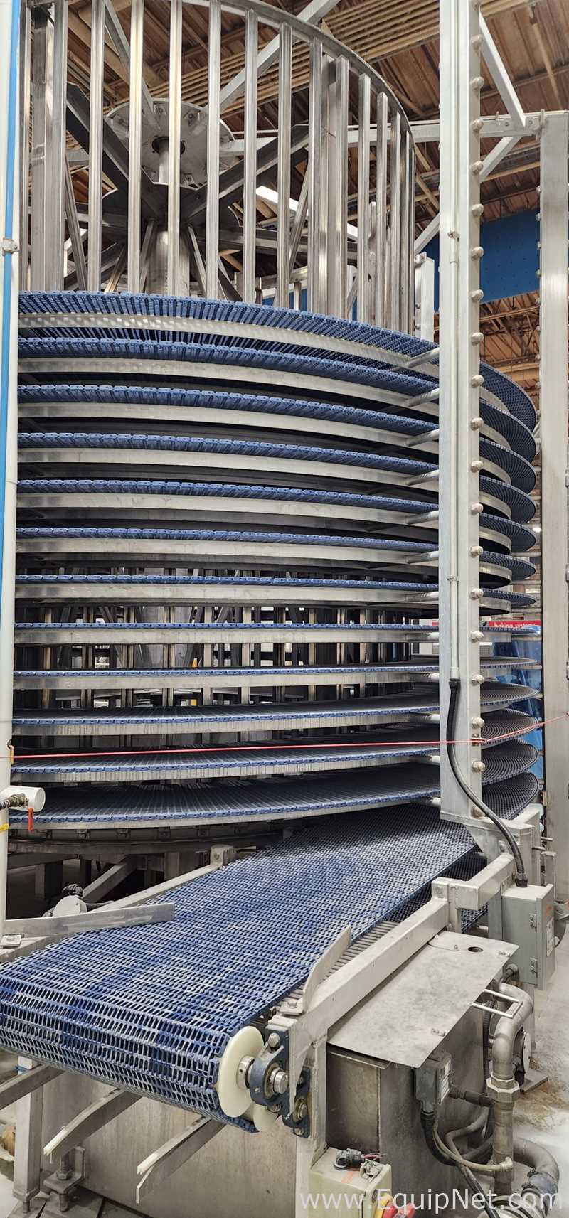 G and F SPIRAL AMBIENT COOLING CONVEYOR Cooling Tower