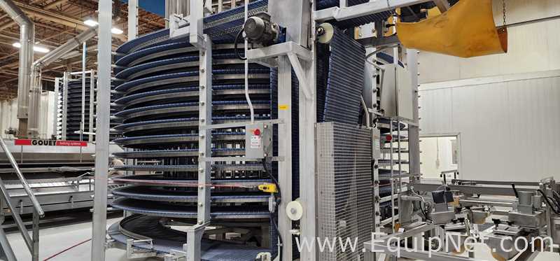 G and F SPIRAL AMBIENT COOLING CONVEYOR Cooling Tower