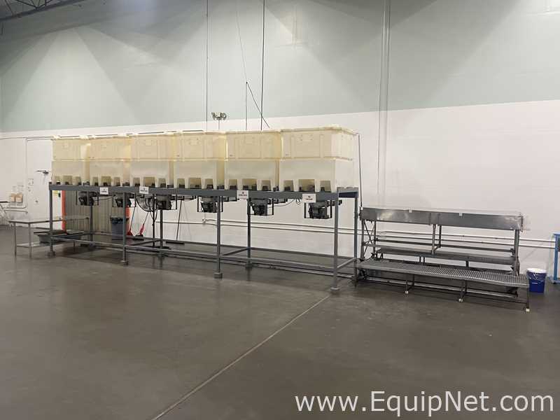 Nut Mixing System With Eriez Hi-Vi Vibratory Equipment