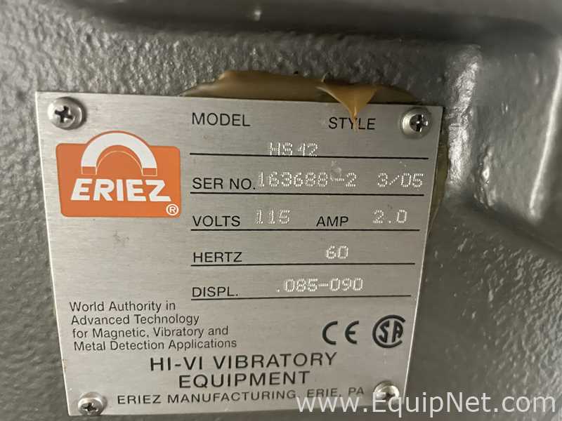 Nut Mixing System With Eriez Hi-Vi Vibratory Equipment