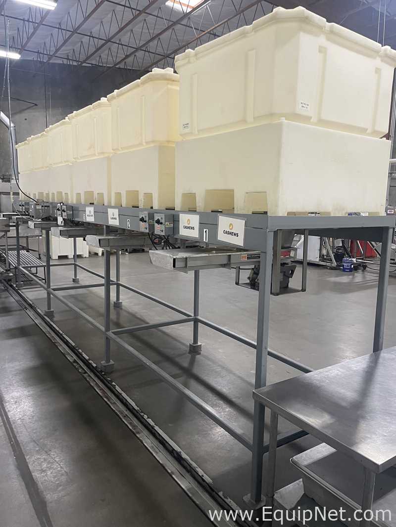 Nut Mixing System With Eriez Hi-Vi Vibratory Equipment