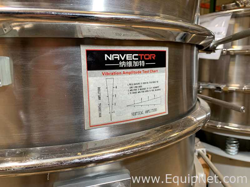 Navector UCS600-BS Sieve Shaker with Hoppers 