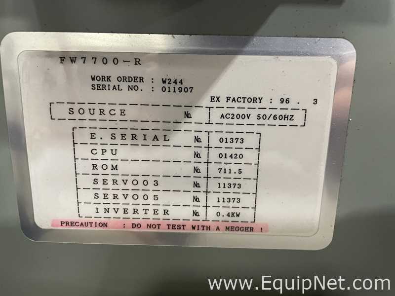 Embaladora de Fluxo Fuji Machinery Co. Ltd. FW7700
