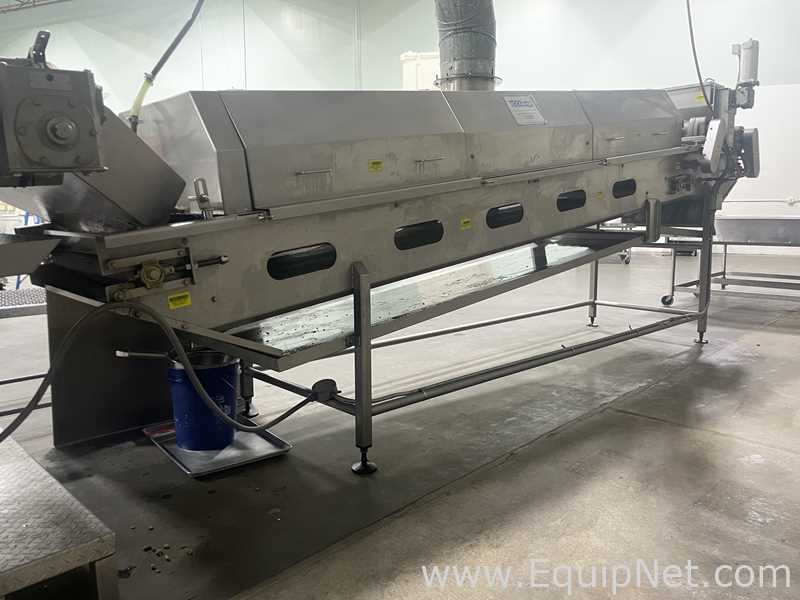 Foodesign Nut Frying Line With Infeed Conveyor, Cooling Tunnel And Salter Quick Coat