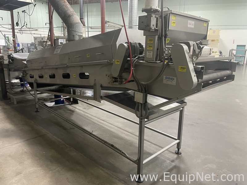 Foodesign Nut Frying Line With Infeed Conveyor, Cooling Tunnel And Salter Quick Coat