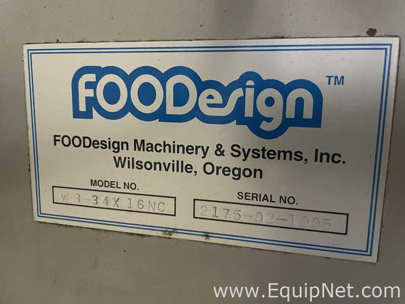 Foodesign Nut Frying Line With Infeed Conveyor, Cooling Tunnel And Salter Quick Coat