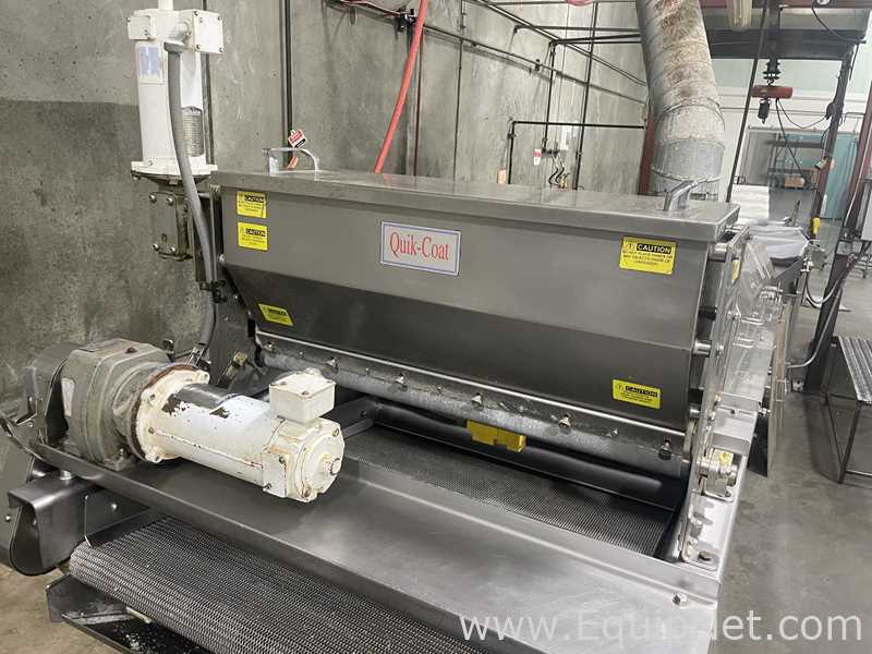 Foodesign Nut Frying Line With Infeed Conveyor, Cooling Tunnel And Salter Quick Coat