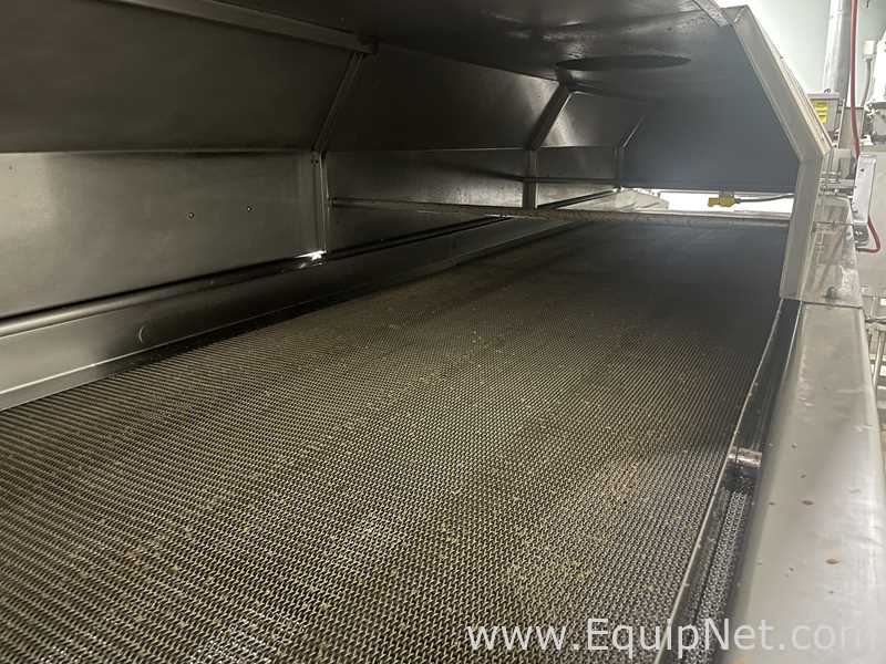 Foodesign Nut Frying Line With Infeed Conveyor, Cooling Tunnel And Salter Quick Coat