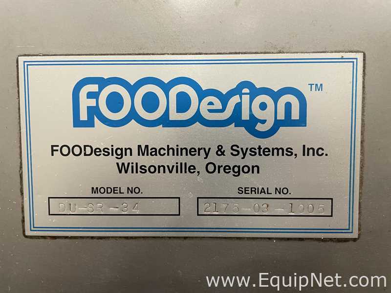 Foodesign Nut Frying Line With Infeed Conveyor, Cooling Tunnel And Salter Quick Coat