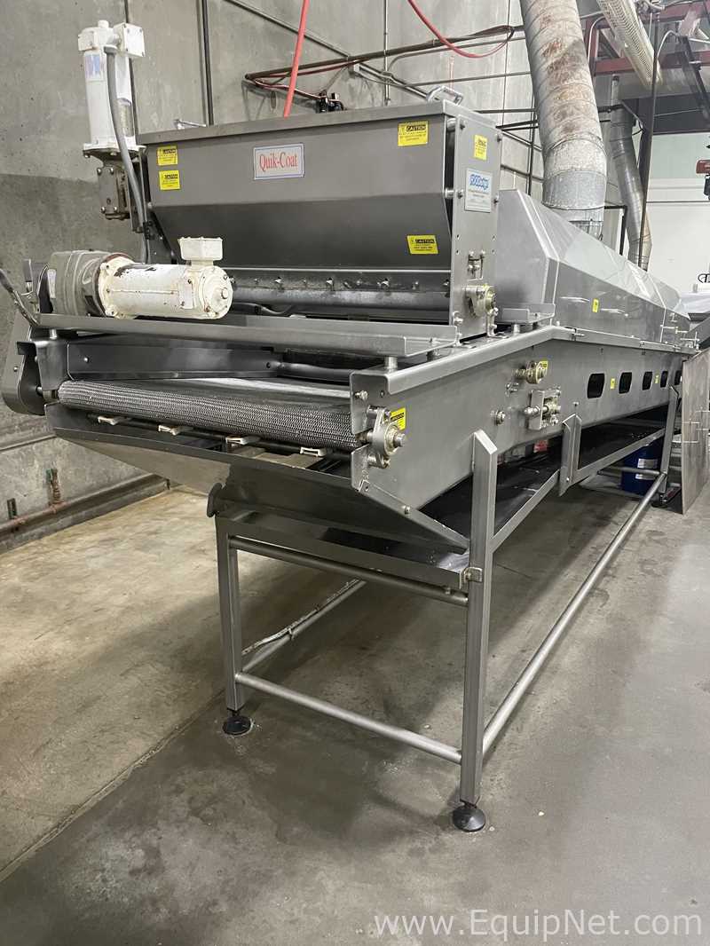 Foodesign Nut Frying Line With Infeed Conveyor, Cooling Tunnel And Salter Quick Coat